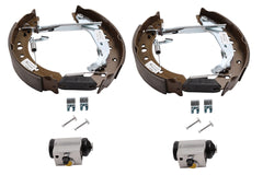 Bremsbackensatz Hinterachse für CITROËN PEUGEOT C2 ENTERPRISE C3 I Pluriel 1007