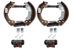 Bremsbackensatz Hinterachse für FIAT FORD 500 C 500L PANDA / CLASSIC