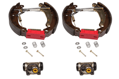 Bremsbackensatz Hinterachse für PEUGEOT 206 Schrägheck Stufenheck SW 206+