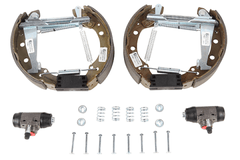 Bremsbackensatz Hinterachse für AUDI SEAT SKODA VW 80 B3 Stufenheck 90 CORDOBA