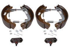 Bremsbackensatz Hinterachse für CITROËN FIAT PEUGEOT C25 Bus Kasten