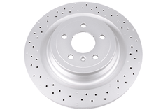 2x Bremsscheibe Hinterachse für MERCEDES-BENZ GL-KLASSE M-KLASSE