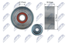 Spannrolle Keilrippenriemen für TOYOTA HILUX VI Pick-up VII DYNA
