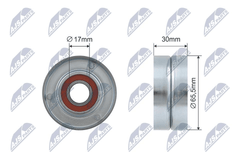 Spannrolle Keilrippenriemen für CHRYSLER MERCEDES-BENZ JEEP 300C Touring
