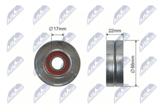 Spannrolle Keilrippenriemen für ALFA ROMEO FIAT OPEL CHEVROLET 159 Sportwagon