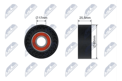 Spannrolle Keilrippenriemen für CITROËN PEUGEOT MINI DS BERLINGO MULTISPACE C3