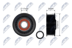 Umlenk Führungsrolle Keilriemen für AUDI CHRYSLER MERCEDES-BENZ SKODA VW A4 B5