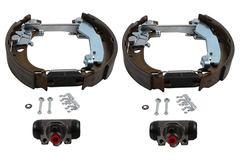 Bremsbackensatz Hinterachse für FIAT LANCIA PUNTO Cabriolet Van Y Y10