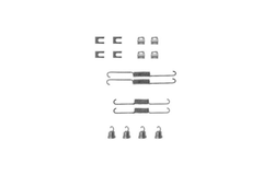 Zubehörsatz Bremsbacken Hinterachse für RENAULT 5 6 4 Kasten/Großraumlimousine