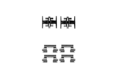 Zubehörsatz Scheibenbremsbelag Vorderachse für HONDA ACCORD IV Coupe