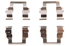 Zubehörsatz Scheibenbremsbelag Hinterachse für MITSUBISHI PAJERO I