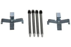 Zubehörsatz Scheibenbremsbelag Hinterachse für OPEL OMEGA B Caravan