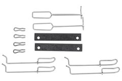 Zubehörsatz Scheibenbremsbelag Vorderachse für RENAULT TWINGO I