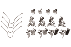 Zubehörsatz Scheibenbremsbelag Vorderachse Hinterachse für TOYOTA CAMRY