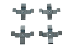 Zubehörsatz Scheibenbremsbelag Vorderachse für PORSCHE VW BOXSTER CAYENNE