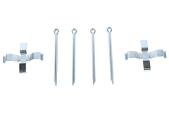 Zubehörsatz Scheibenbremsbelag Vorderachse für AUDI VW 80 B1 Stufenheck B2