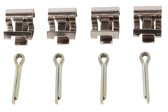 Zubehörsatz Scheibenbremsbelag Vorderachse für FORD FIESTA I