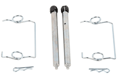 Zubehörsatz Scheibenbremsbelag Vorderachse Hinterachse für RENAULT 21