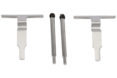 Zubehörsatz Scheibenbremsbelag Hinterachse für CHRYSLER MERCEDES-BENZ CROSSFIRE