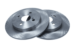 2x Bremsscheibe Hinterachse für TOYOTA ASTON MARTIN IQ YARIS / VIOS Stufenheck