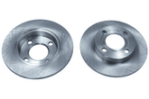 2x Bremsscheibe Hinterachse für AUDI 80 B2 Stufenheck B3 B4 Avant 90 COUPE