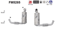 Ruß Partikelfilter Abgasanlage für FORD KUGA III TOURNEO CONNECT / GRAND V408