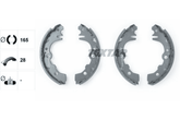 Bremsbackensatz Hinterachse für DAIHATSU TREVIS
