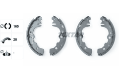 Bremsbackensatz Hinterachse für DAIHATSU TREVIS