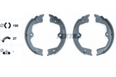 Bremsbackensatz Feststellbremse Hinterachse für HONDA ACCORD VIII Tourer IX