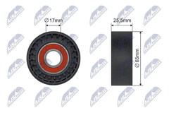 Spannrolle Keilrippenriemen für CITROËN PEUGEOT MINI BERLINGO MULTISPACE C2 C3
