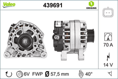 Lichtmaschine Generator für CITROËN FIAT PEUGEOT BERLINGO / FIRST