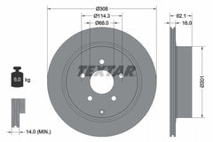 2x Bremsscheibe Hinterachse für NISSAN INFINITI ELGRAND MURANO I II PATHFINDER