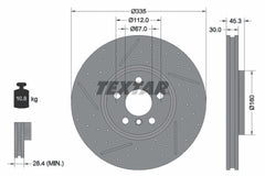 2x Bremsscheibe Vorderachse für MINI CLUBMAN Cabriolet