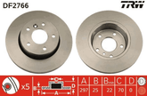 2x Bremsscheibe Vorderachse für LAND ROVER RANGE I II