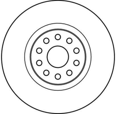 2x Bremsscheibe Vorderachse für ALFA ROMEO LANCIA 166 KAPPA Coupe SW