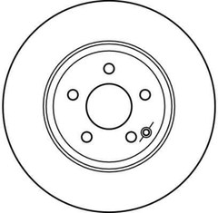 2x Bremsscheibe Vorderachse für MERCEDES-BENZ S-KLASSE