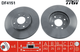 2x Bremsscheibe Vorderachse für HONDA ACCORD VI Hatchback