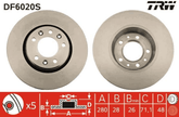 2x Bremsscheibe Vorderachse für CITROËN FIAT PEUGEOT TOYOTA JUMPY II