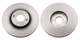 2x Bremsscheibe Vorderachse für HYUNDAI SANTA FÉ II Kasten/SUV