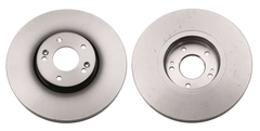 2x Bremsscheibe Vorderachse für HYUNDAI SANTA FÉ II Kasten/SUV