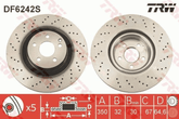2x Bremsscheibe Vorderachse für MERCEDES-BENZ E-KLASSE T-Model S-KLASSE Coupe SL