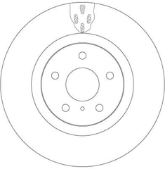2x Bremsscheibe Vorderachse für NISSAN 350Z Coupe Roadster