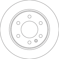 2x Bremsscheibe Hinterachse für MERCEDES-BENZ SPRINTER 3-t Tourer Bus Kasten