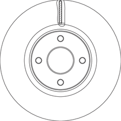 2x Bremsscheibe Vorderachse für FORD ECOSPORT