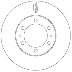 2x Bremsscheibe Vorderachse für TOYOTA FJ CRUISER