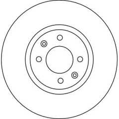 2x Bremsscheibe Vorderachse für CITROËN C5 I Break II XANTIA Kasten/Kombi