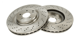 2x Bremsscheibe Vorderachse für MERCEDES-BENZ C-KLASSE Sportcoupe T-Model CLK