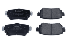 Bremsbelagsatz Scheibenbremse Hinterachse für NISSAN RENAULT LEAF QASHQAI II