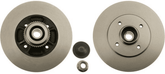 2x Bremsscheibe Hinterachse für RENAULT CLIO I II MEGANE Classic Coach