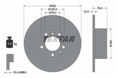 2x Bremsscheibe Vorderachse für BMW 5 Touring